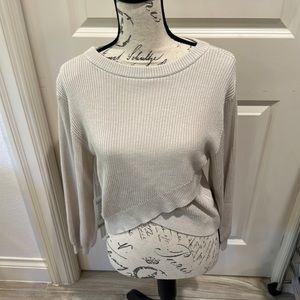 lululemon reversible crossover sweater size 2